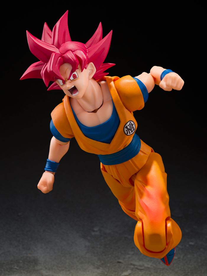 SHFiguarts Super Saiyan God Son Goku (clad in the energy of God)