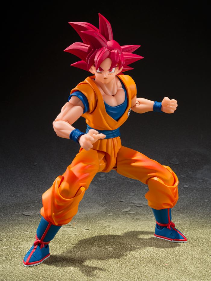 SHFiguarts Super Saiyan God Son Goku (clad in the energy of God)