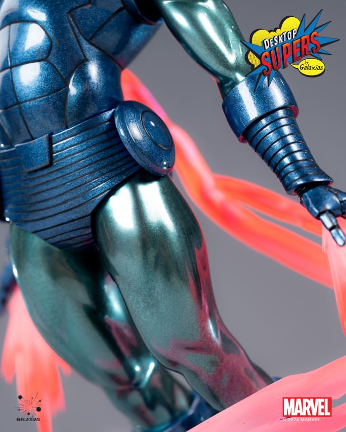 Marvel Desktop Supers Iron Man (Classic Edition & Stealth Edition) 1/8