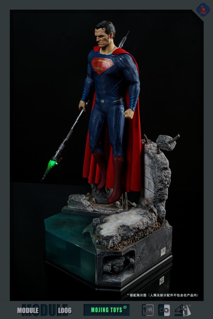 BVS Kryptonite Ruins Platform 1/6