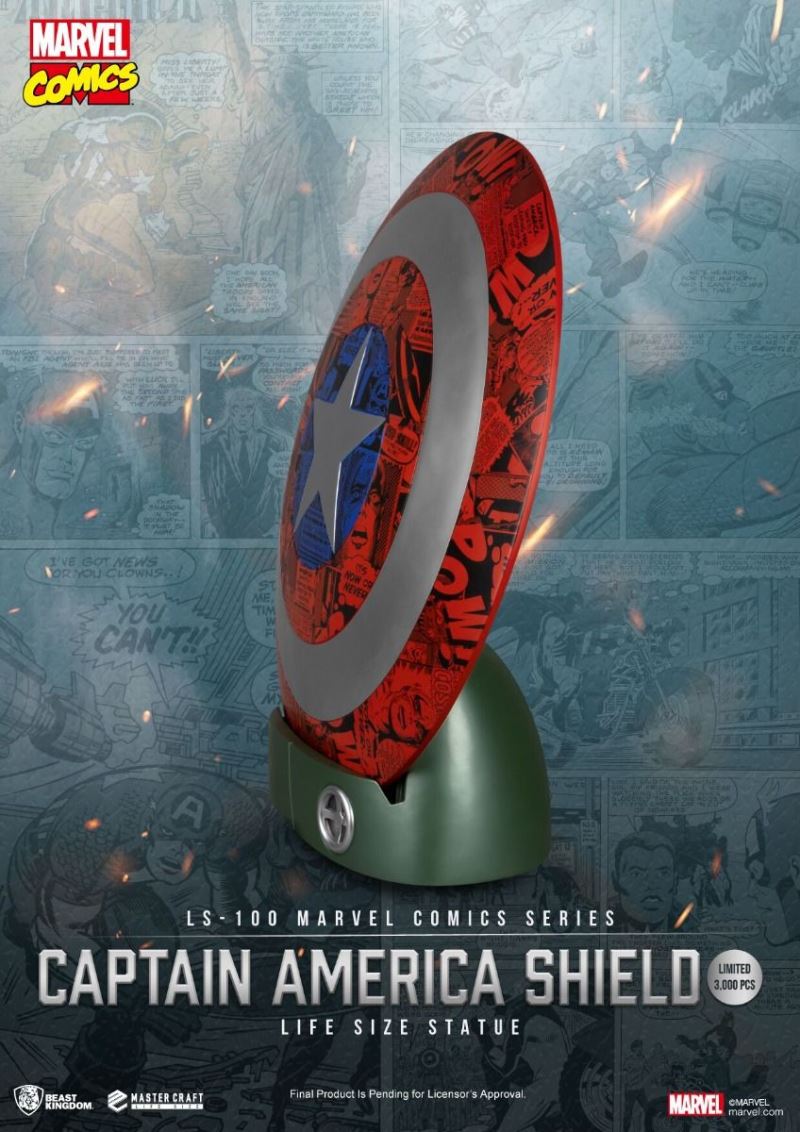 Captain America Commemorative Life Size Shield