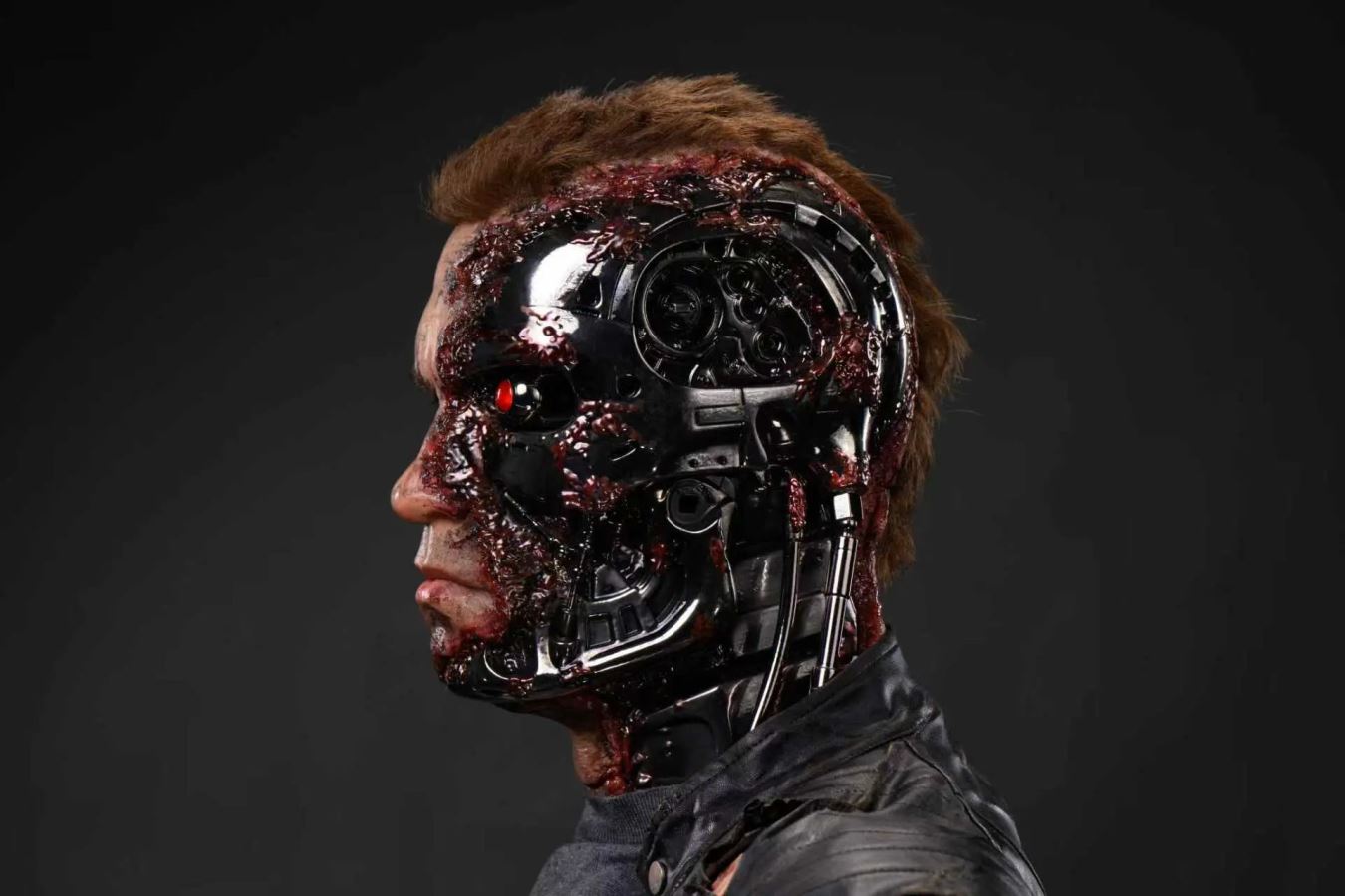 T-850 - Terminator 1/1 life size bust