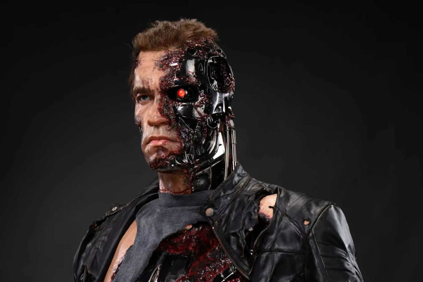T-850 - Terminator 1/1 life size bust