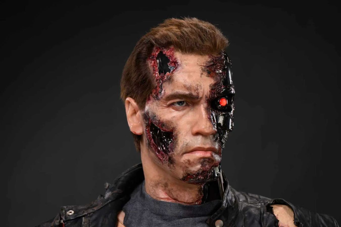 T-850 - Terminator 1/1 life size bust