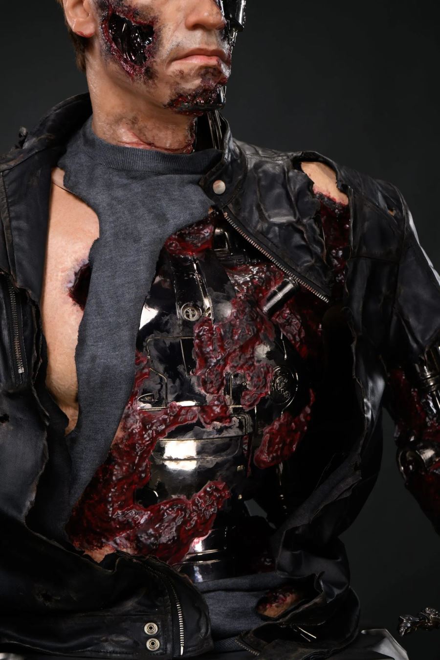 T-850 - Terminator 1/1 life size bust