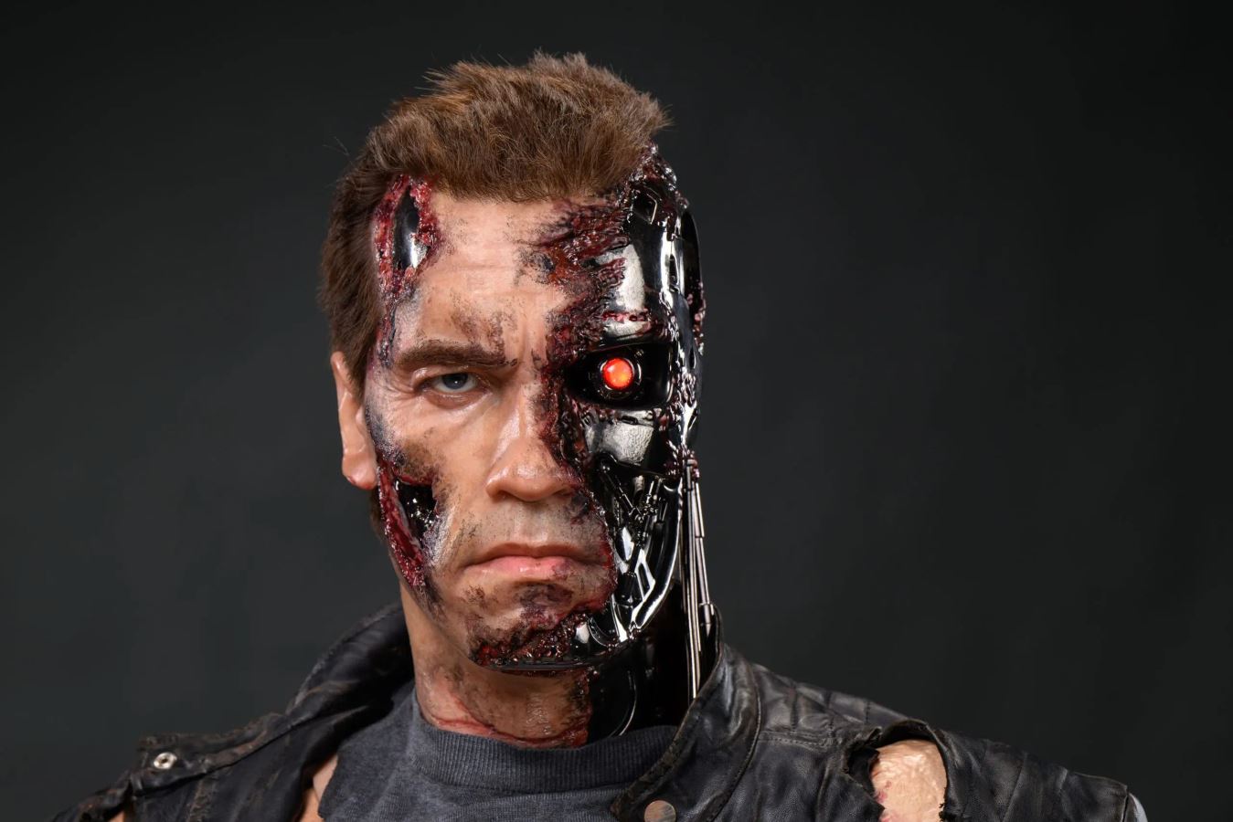T-850 - Terminator 1/1 life size bust