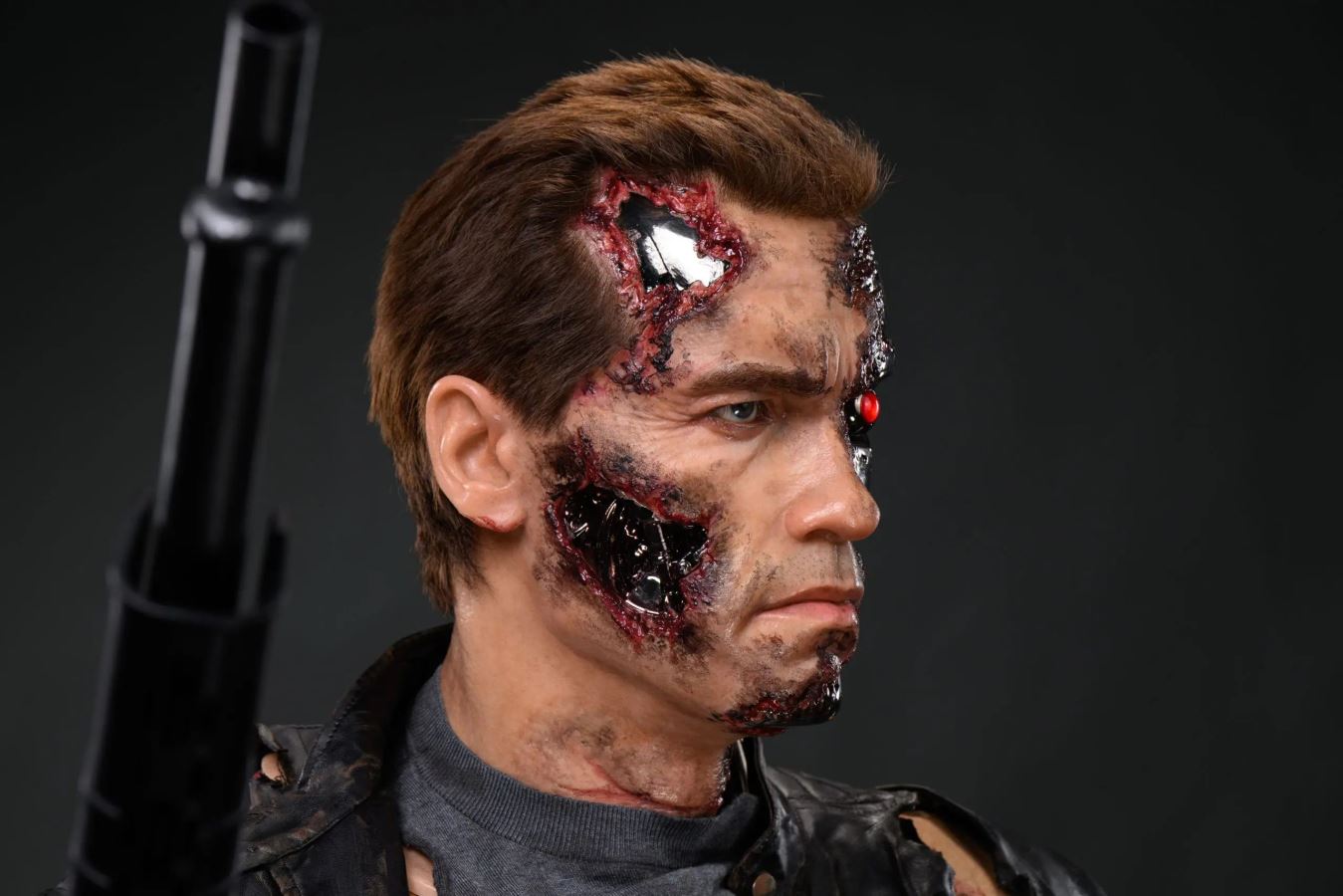 T-850 - Terminator 1/1 life size bust