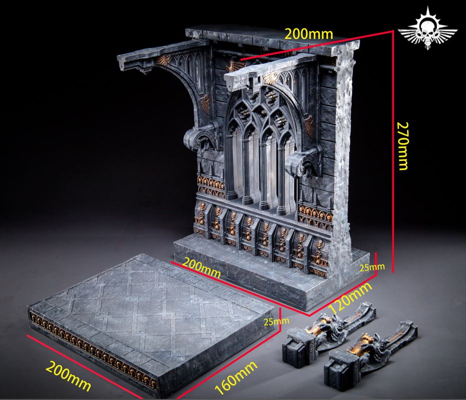 Steel Casting - Double-Sided Temple Corridor