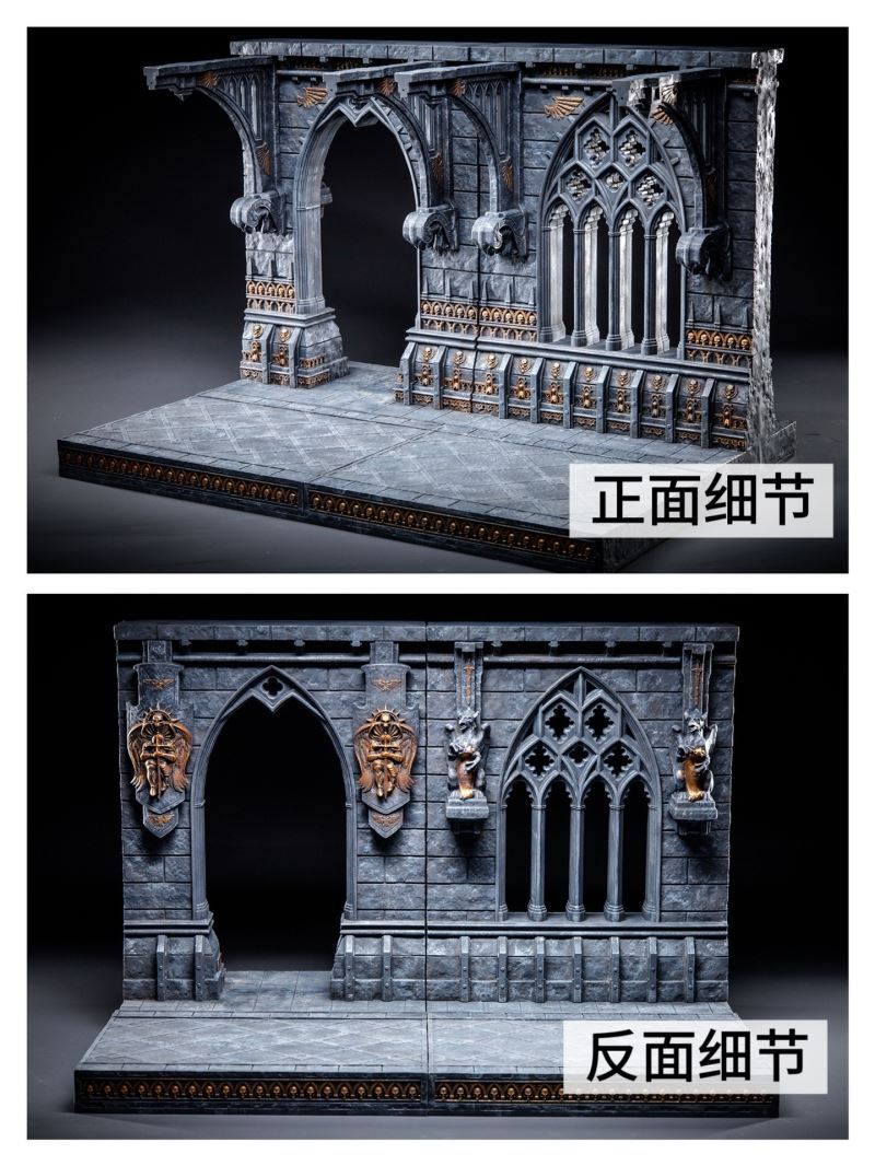 Steel Casting - Double-Sided Temple Corridor