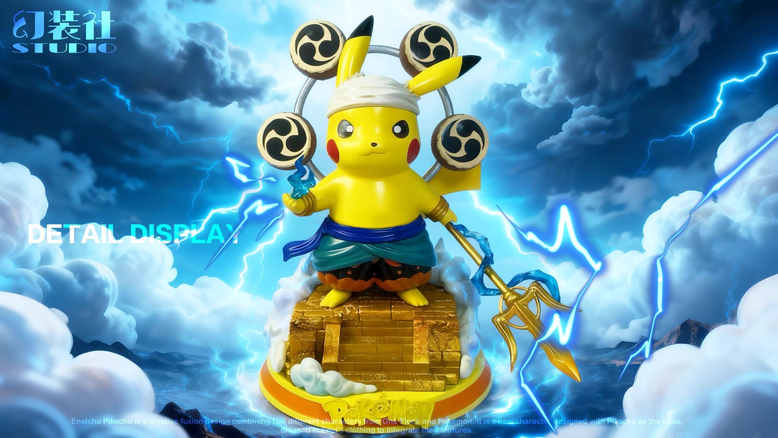 Pikachu cos Enel - Pokemon
