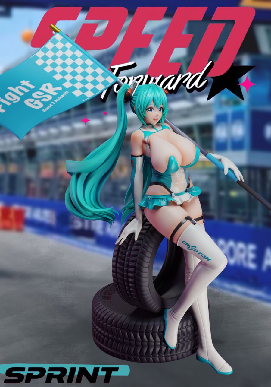 Racing Girl Hatsune Miku