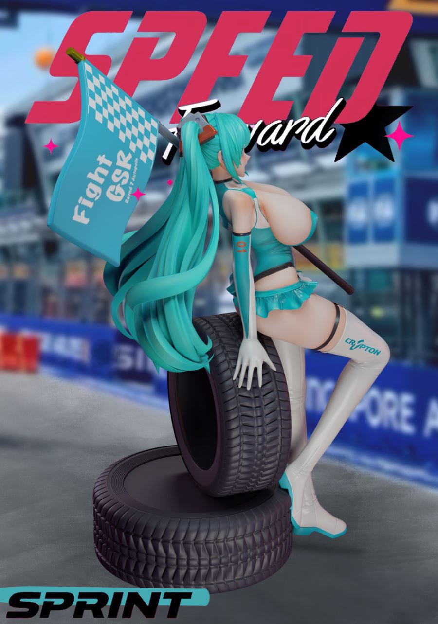 Racing Girl Hatsune Miku