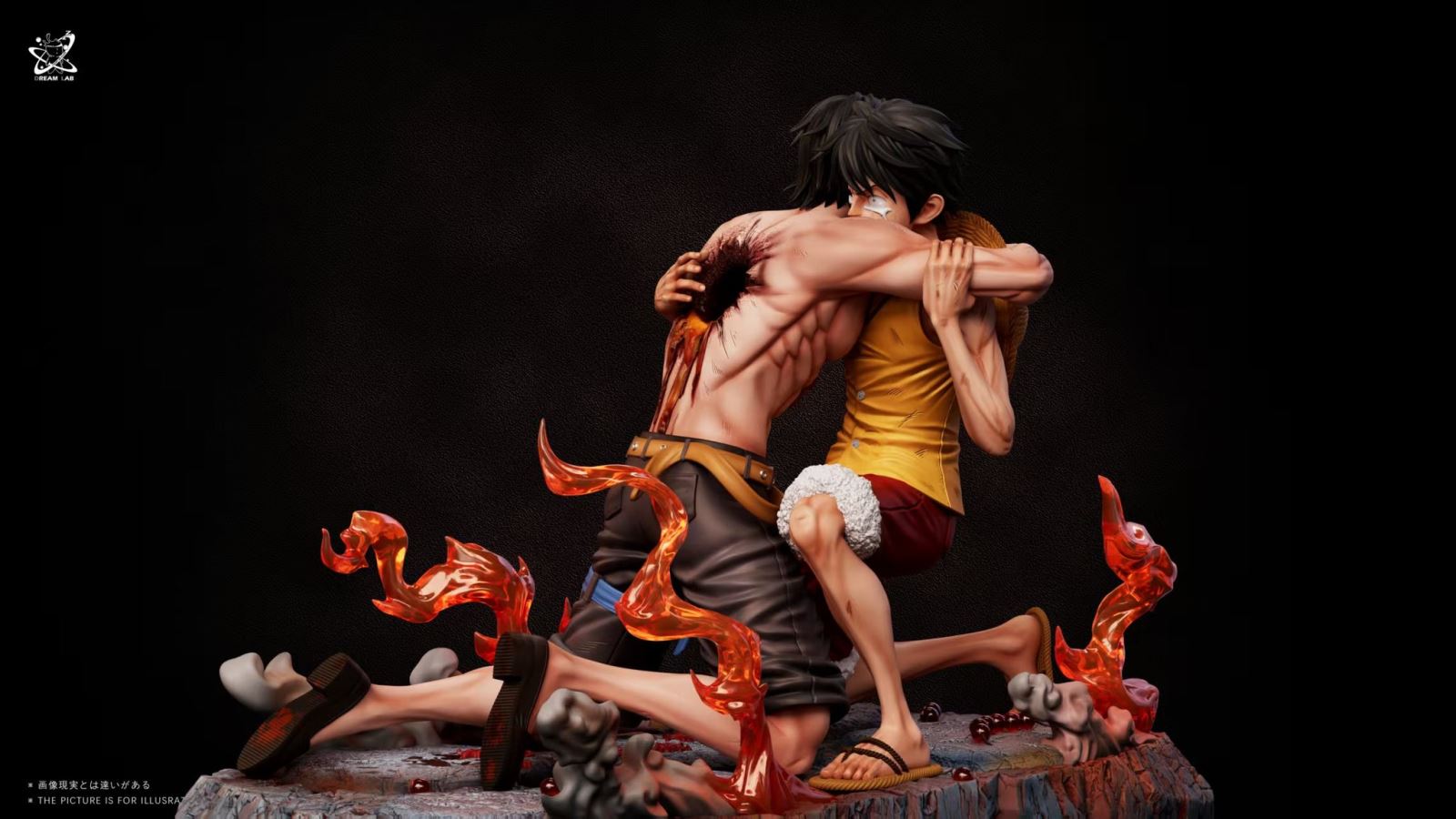 Ace and Luffy Summit War Saga Farewell - One Piece