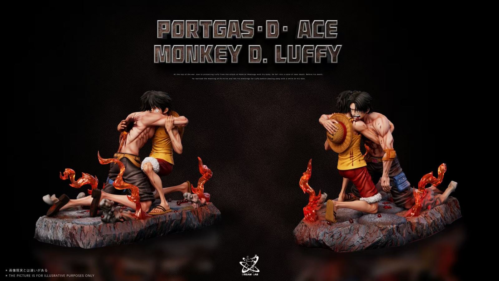 Ace and Luffy Summit War Saga Farewell - One Piece