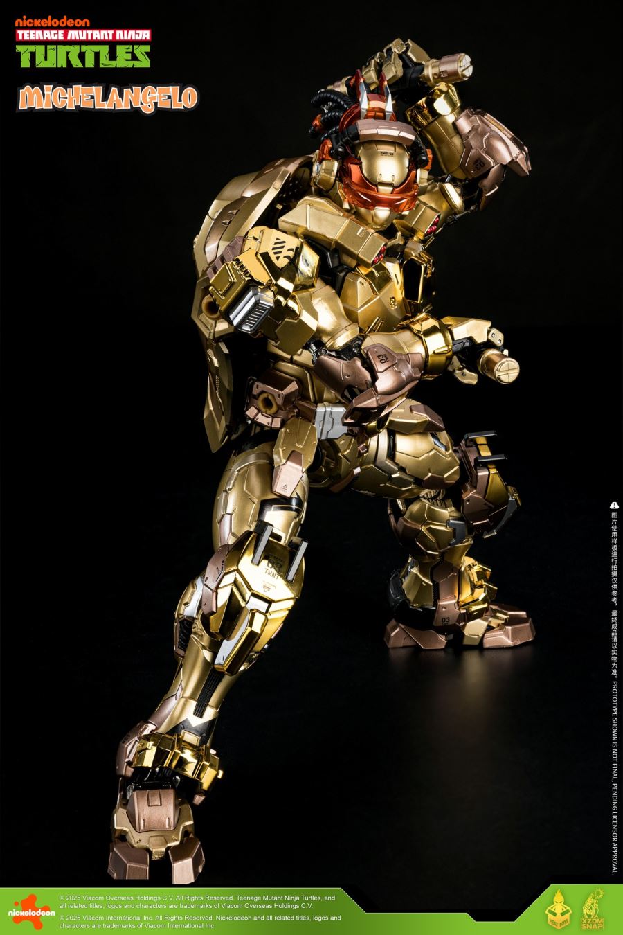 Teenage Mutant Ninja Turtles: Michelangelo Golden Ver.