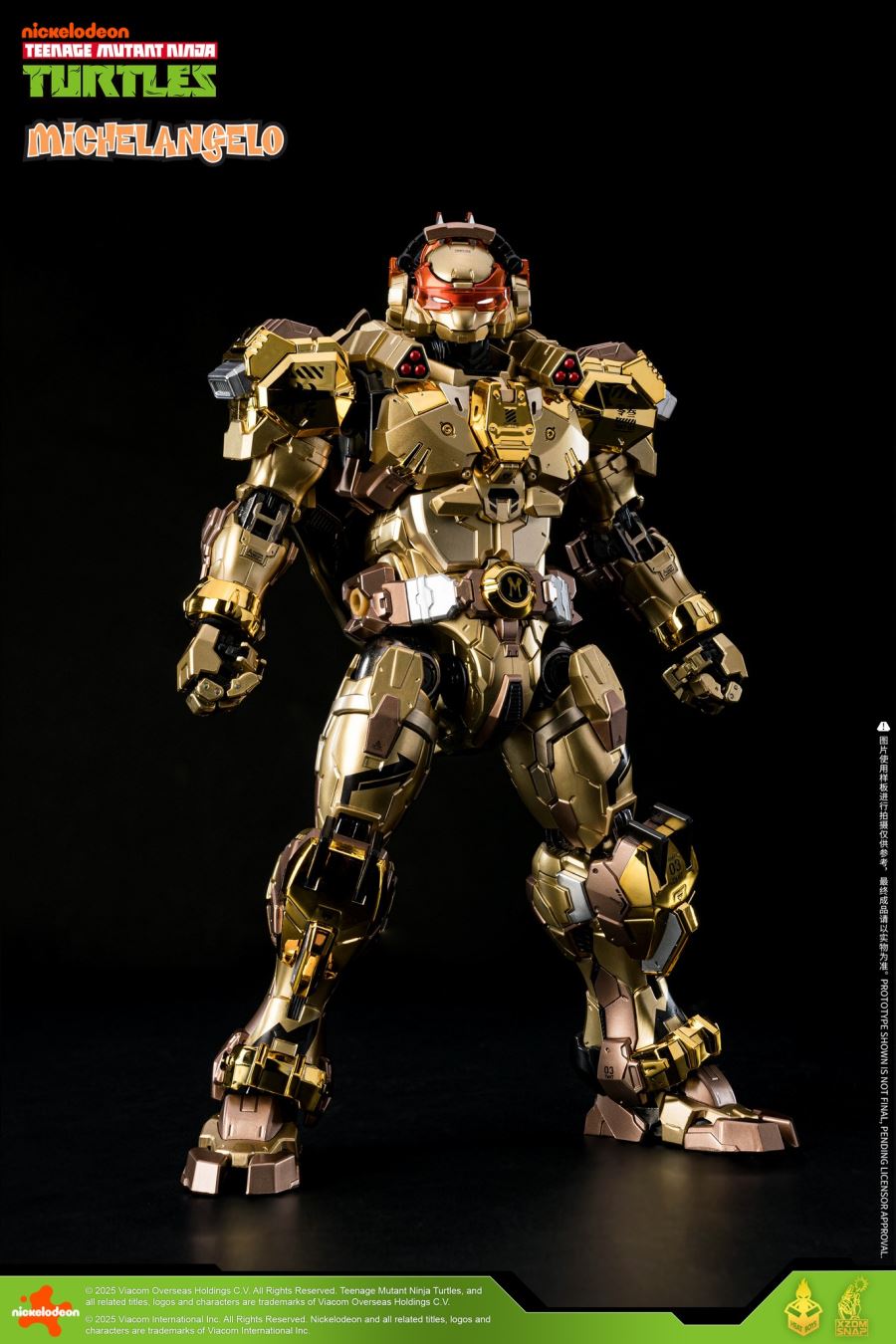 Teenage Mutant Ninja Turtles: Michelangelo Golden Ver.
