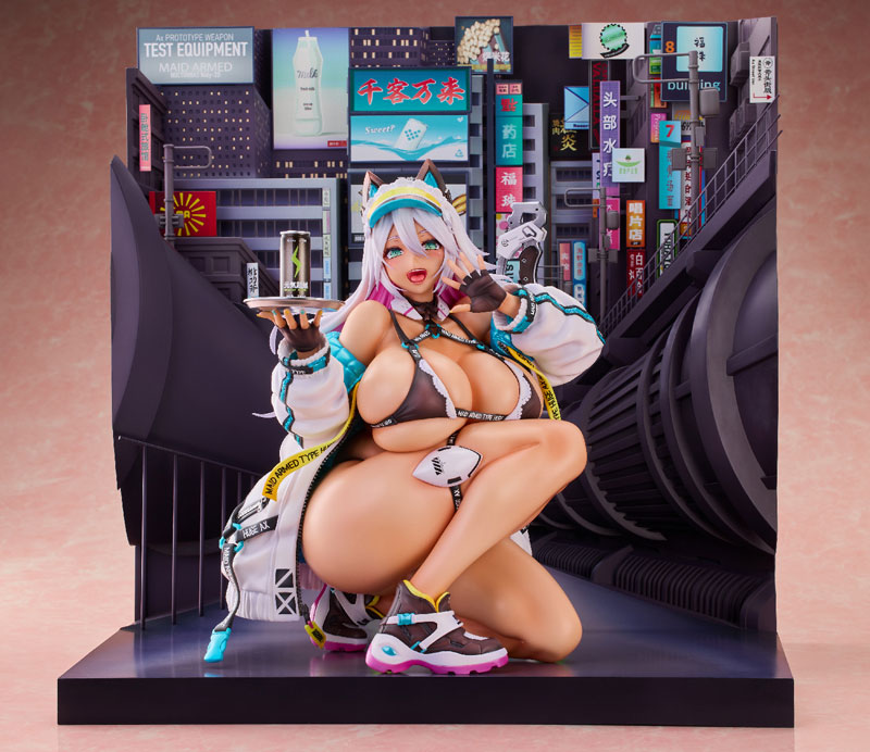 Meido-Busou:Ax Street ver. Pixel Philia Edition 1/4