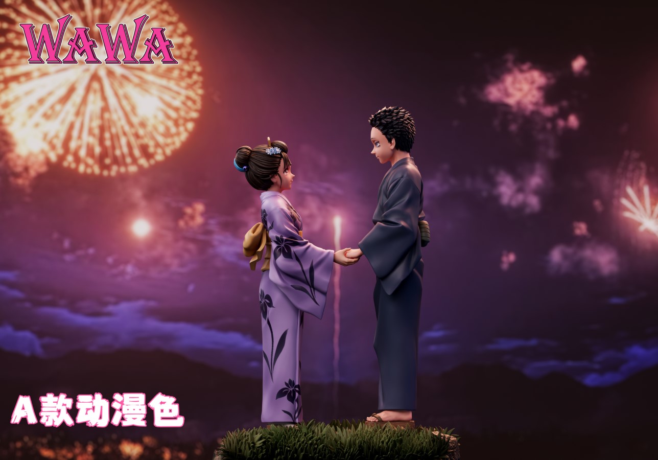 Akaza & Koyuki - Demon Slayer