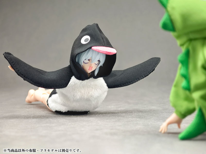 Party Animal Girl Loungewear Penguin Hoodie (DOLL ACCESSORY)