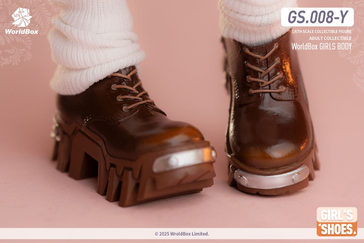 Black Sweet Party Outfit Set & Reversible Bulldozer Boots (#GS008) 1/6