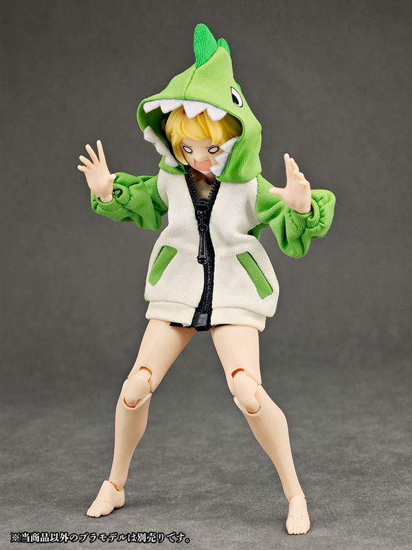 Party Animal Girl Loungewear Kaiju Hoodie (DOLL ACCESSORY)