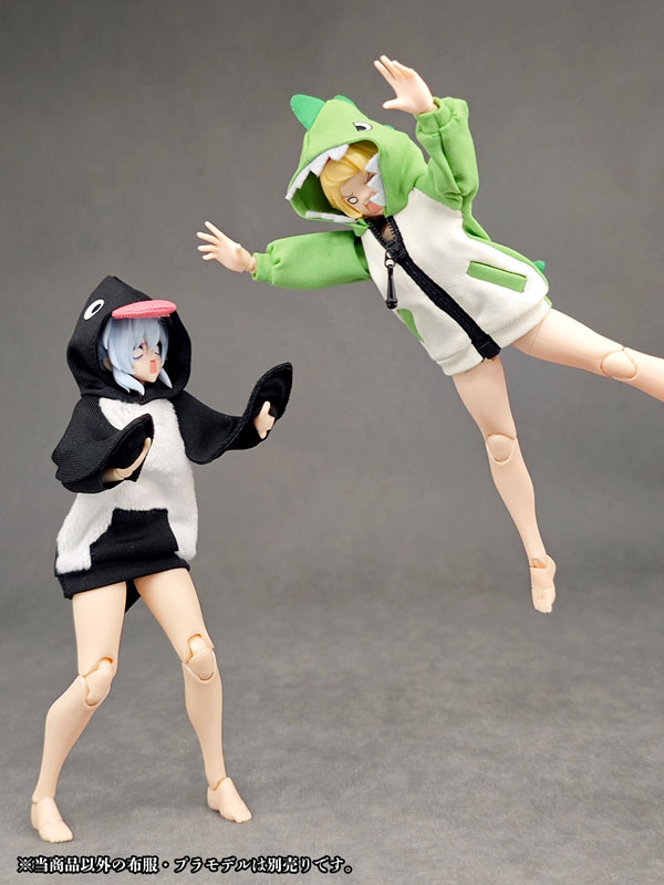 Party Animal Girl Loungewear Kaiju Hoodie (DOLL ACCESSORY)