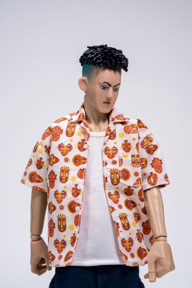Fashion Doll Set Hawaiian Shirt Set 1/6