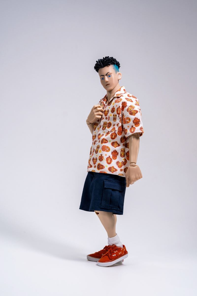 Fashion Doll Set Hawaiian Shirt Set 1/6