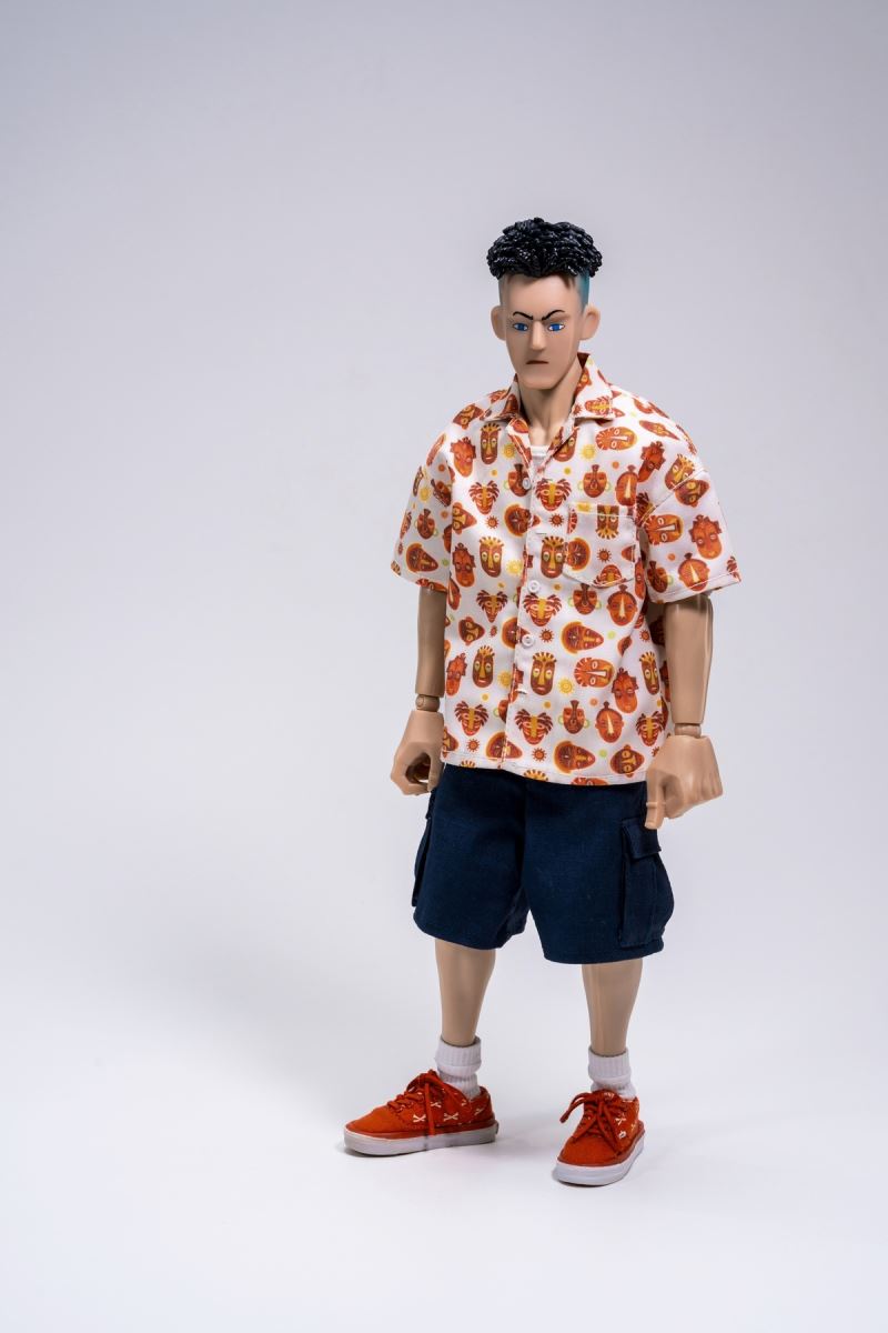 Fashion Doll Set Hawaiian Shirt Set 1/6