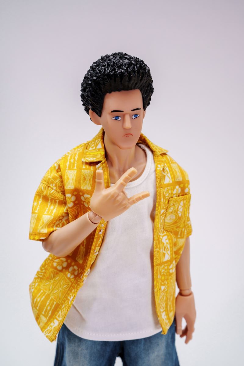 Fashion Doll Set Hawaiian Shirt Set 1/6