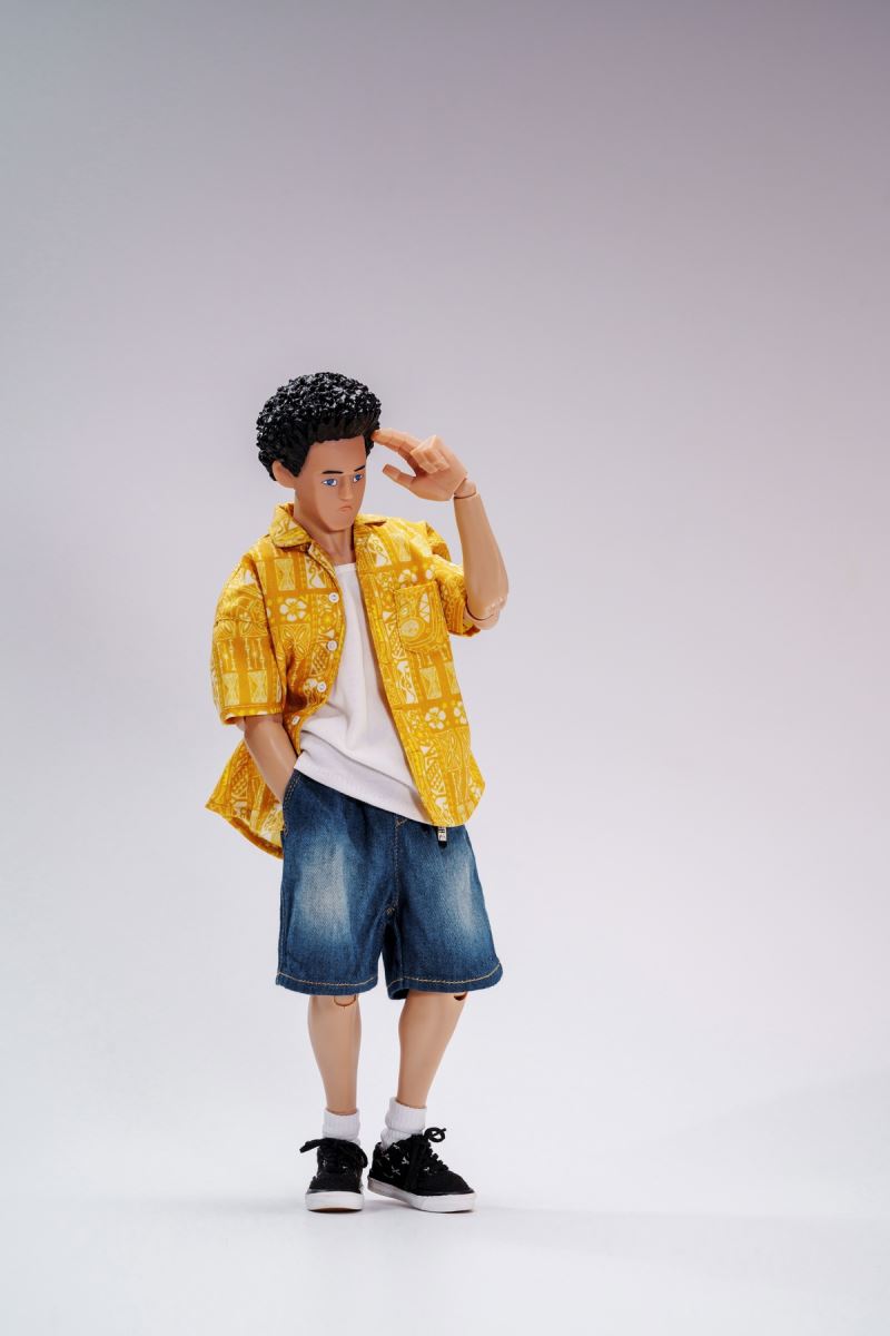 Fashion Doll Set Hawaiian Shirt Set 1/6