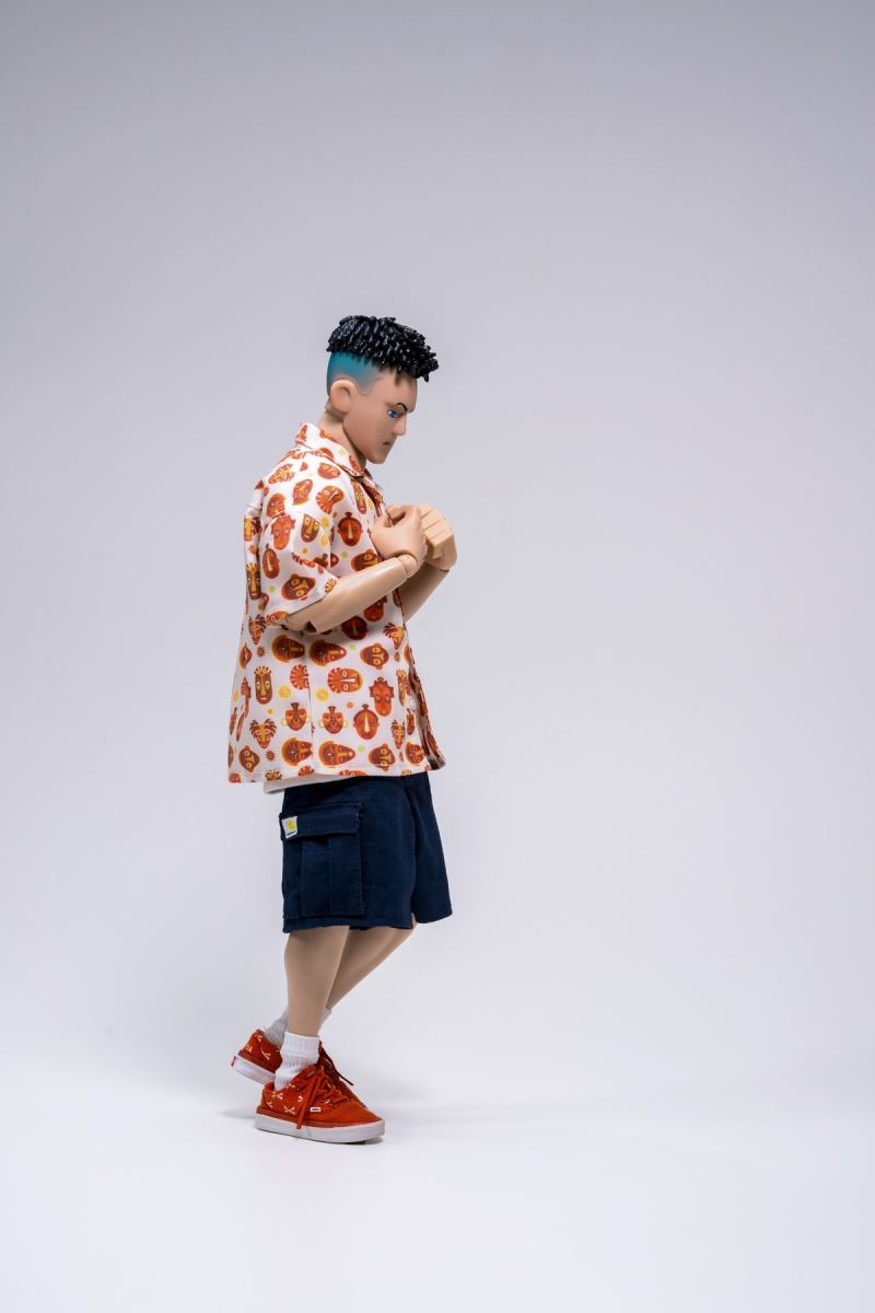 Fashion Doll Set Hawaiian Shirt Set 1/6