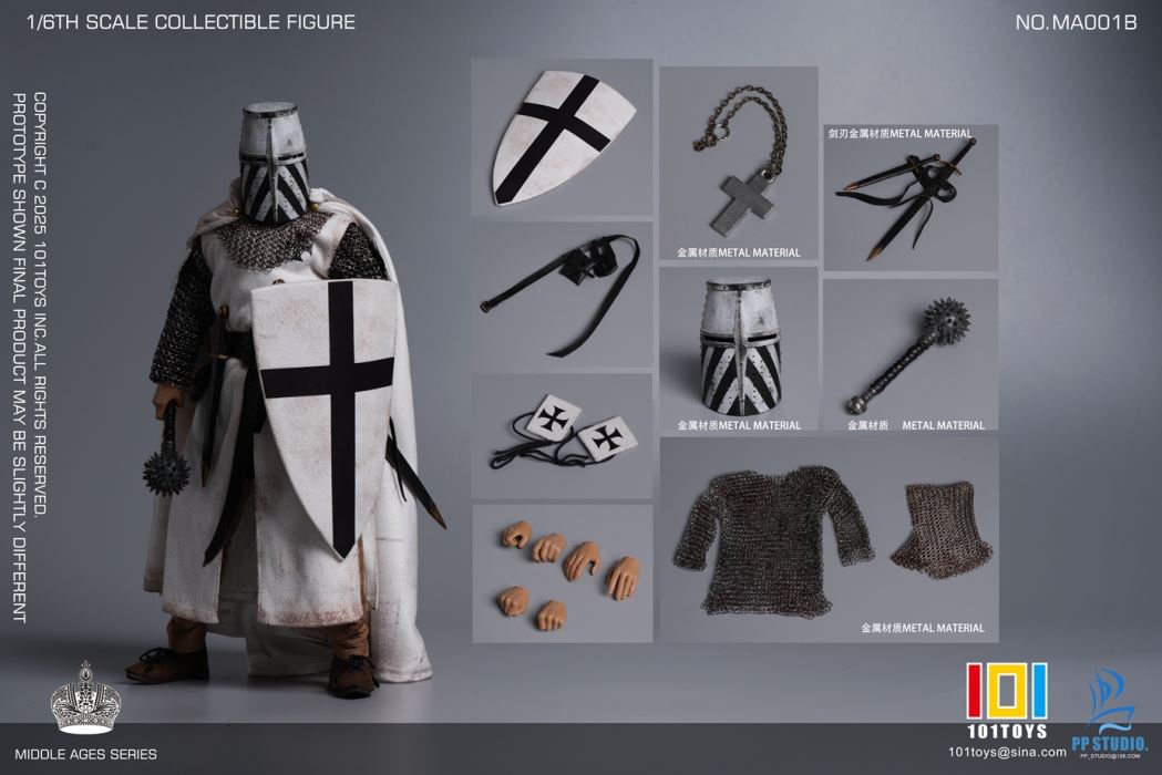 Medieval Teutonic Commander 1/6