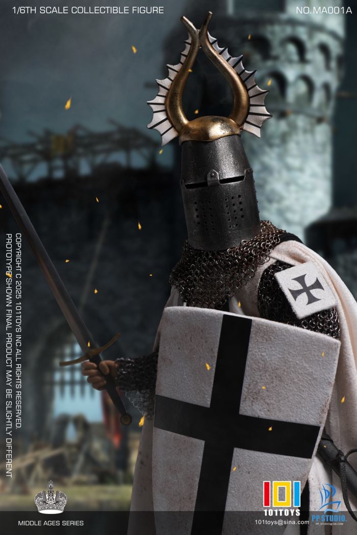 Medieval Teutonic Commander 1/6