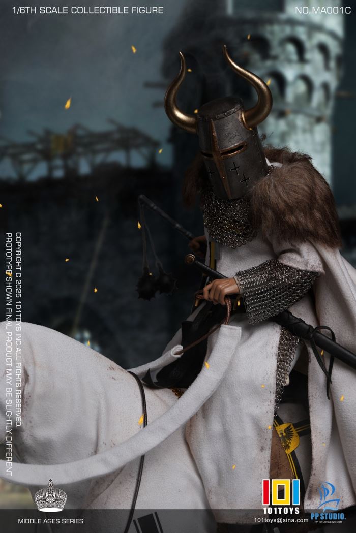 Medieval Teutonic Commander 1/6