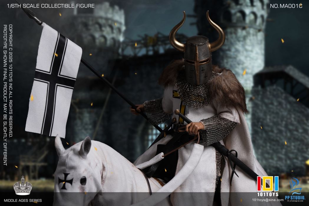 Medieval Teutonic Commander 1/6