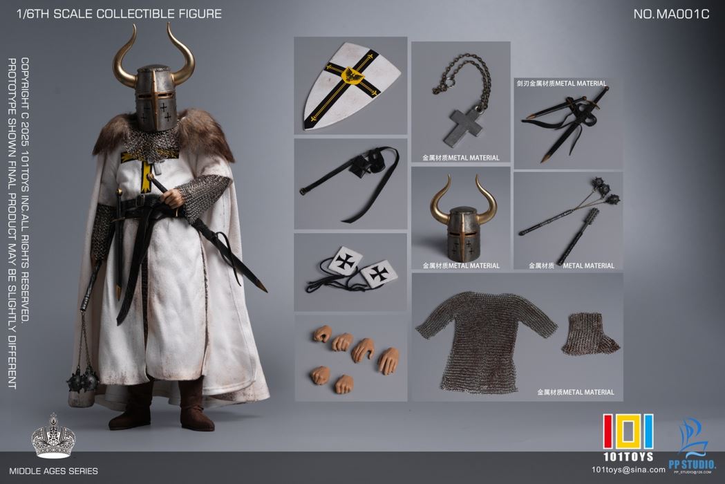 Medieval Teutonic Commander 1/6