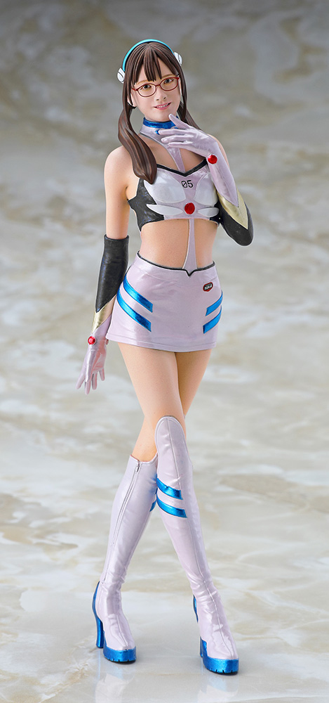 12 Real Figure Collection Evangelion Racing Circuit Mate Yukino Luna/Makinami Mari Illustrious