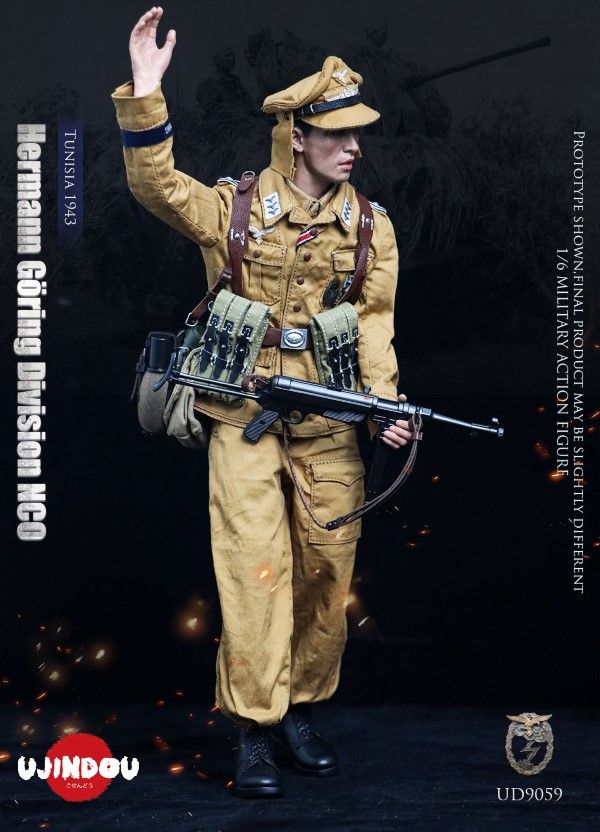 WWII Hermann Goring Division, Tunisia, 1943 1/6