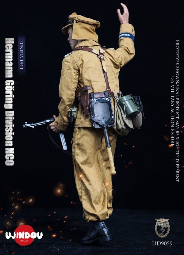 WWII Hermann Goring Division, Tunisia, 1943 1/6