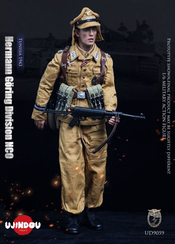 WWII Hermann Goring Division, Tunisia, 1943 1/6