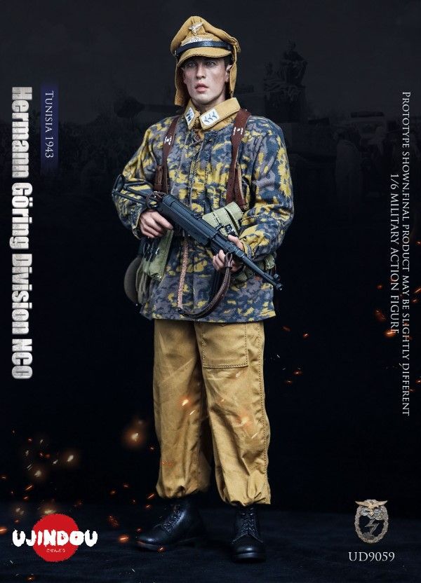 WWII Hermann Goring Division, Tunisia, 1943 1/6