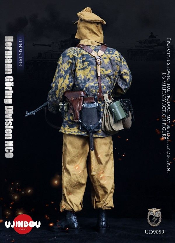 WWII Hermann Goring Division, Tunisia, 1943 1/6