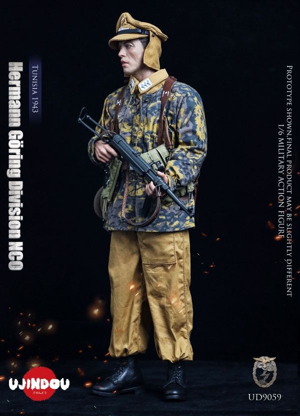 WWII Hermann Goring Division, Tunisia, 1943 1/6