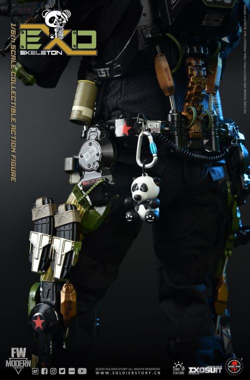 Mechanical Exoskeleton Armor Experimental Type 3 Panda Squadron 1/6