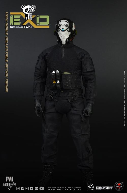 Mechanical Exoskeleton Armor Experimental Type 3 Panda Squadron 1/6