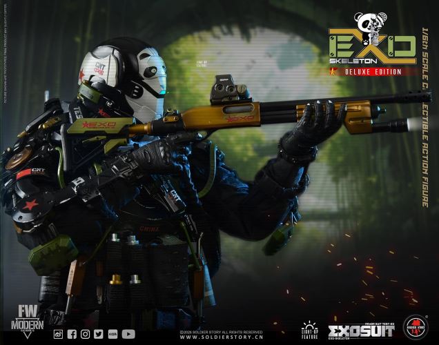 Mechanical Exoskeleton Armor Experimental Type 3 Panda Squadron 1/6