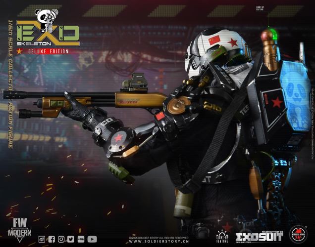 Mechanical Exoskeleton Armor Experimental Type 3 Panda Squadron 1/6