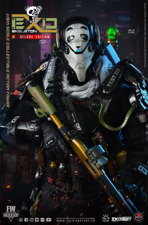 Mechanical Exoskeleton Armor Experimental Type 3 Panda Squadron 1/6