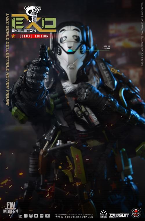 Mechanical Exoskeleton Armor Experimental Type 3 Panda Squadron 1/6